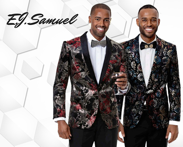EJ Samuel Mens Suits And Blazers 2024